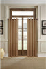 Grommet Single Curtain Panel Tan Abstract Casual Modern Contemporary Traditional Burlap