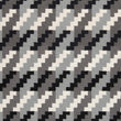 Flatweave Abstract Runner Rug 2'6" X 8' Grey Modern Contemporary Rectangle Wool Latex Free Handmade