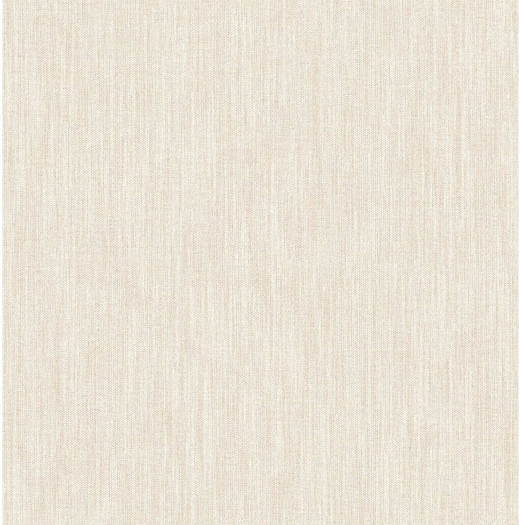 Unknown1 Chenille Blush Linen Wallpaper Off/White Modern Contemporary