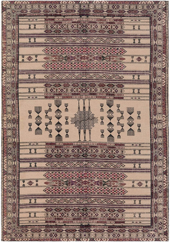 Hand Woven Breckenridge Jute Area Rug 2' X 3' Brown