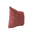 UKN Terracotta Lumbar Pillow Orange Geometric Southwestern Polyester Single Removable Cover