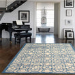 MISC Home Off/White (8'x10') Rug 8' X 10' White Geometric Vintage Rectangle Polypropylene Latex Free Stain Resistant