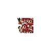 NFL Redskins Throw Blanket Full Set Disney Mickey Mouse Character Shaped Pillow Sports Patterned Bedding Team Logo Fan Maroon Gold White Polyester - Diamond Home USA