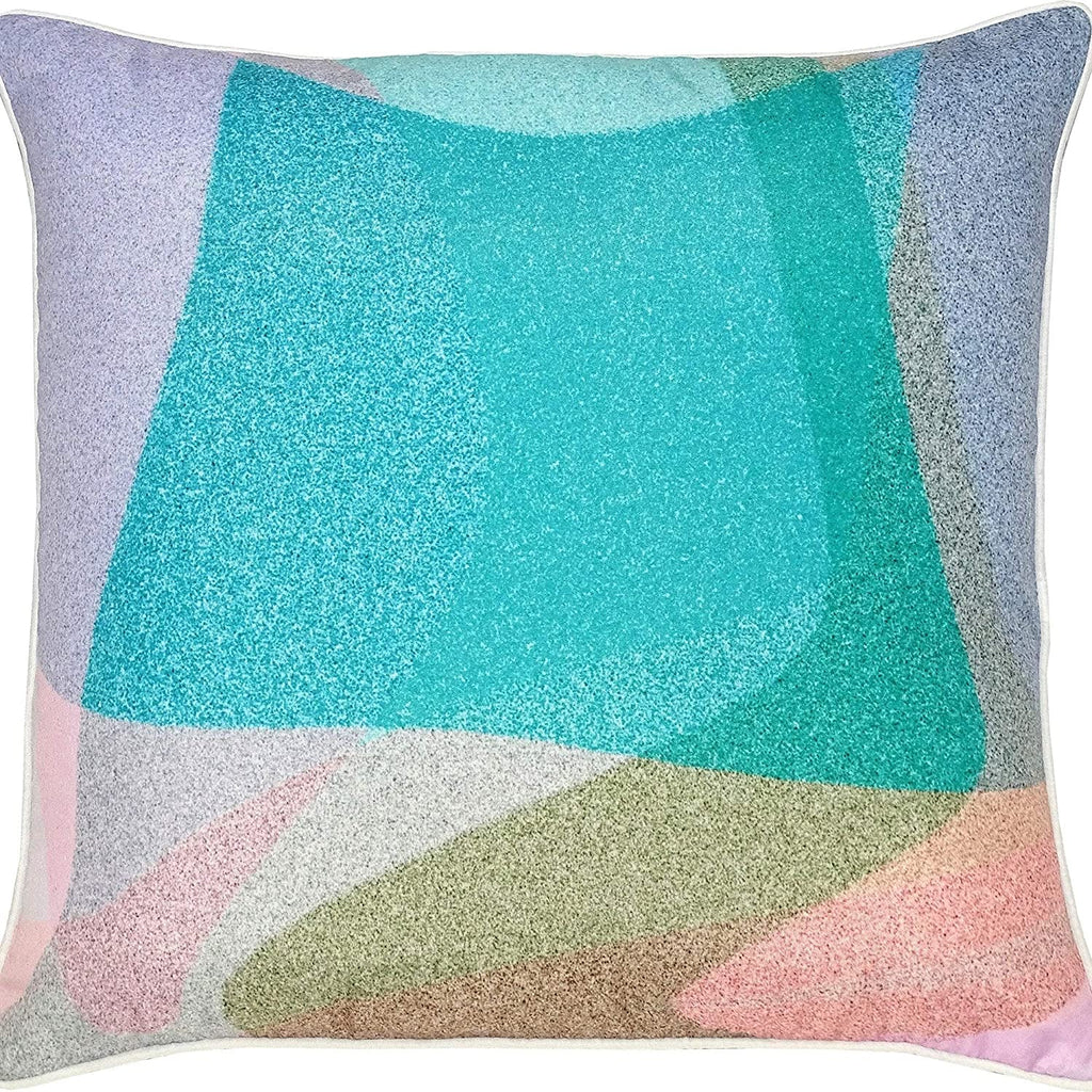 Outdoor Pillow Color Geometric Polyester