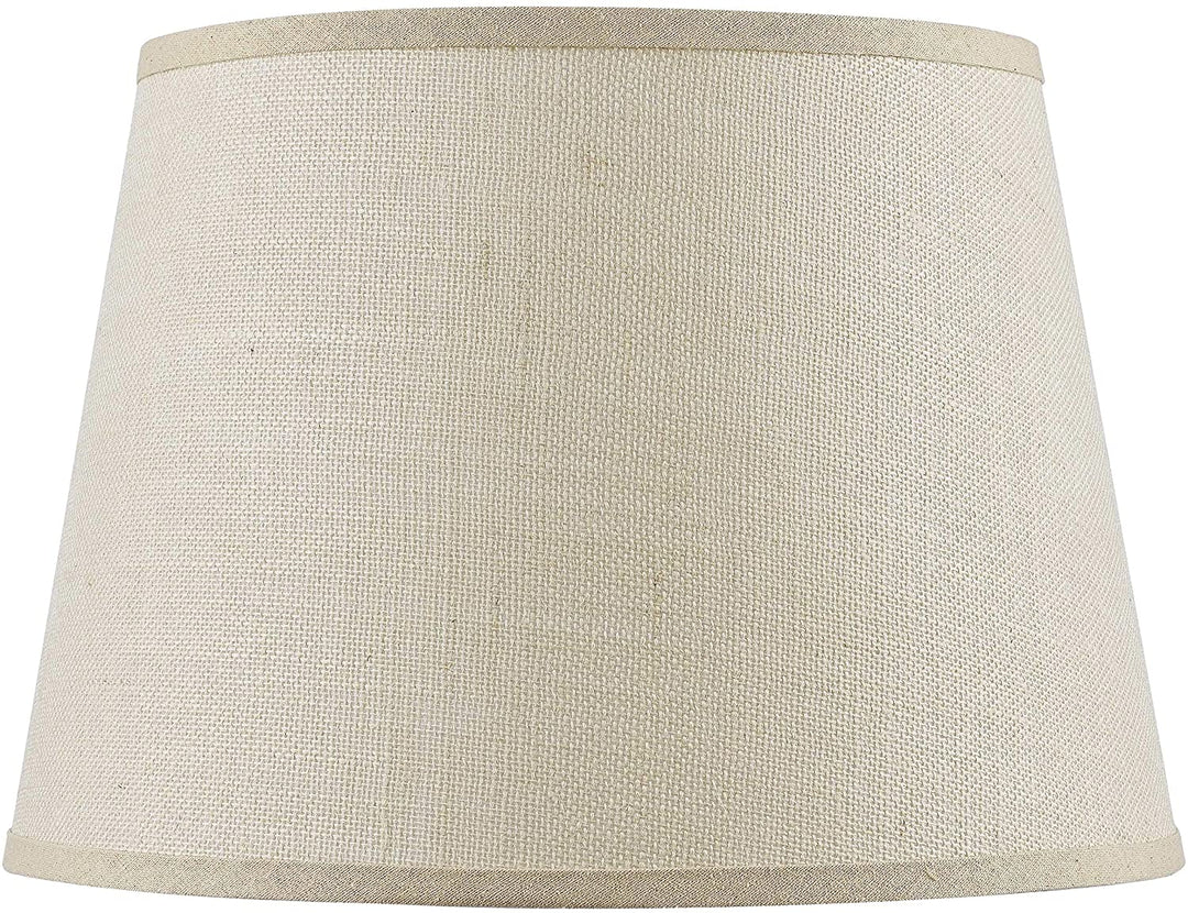 Hardback Fine Burlap Shade Tan