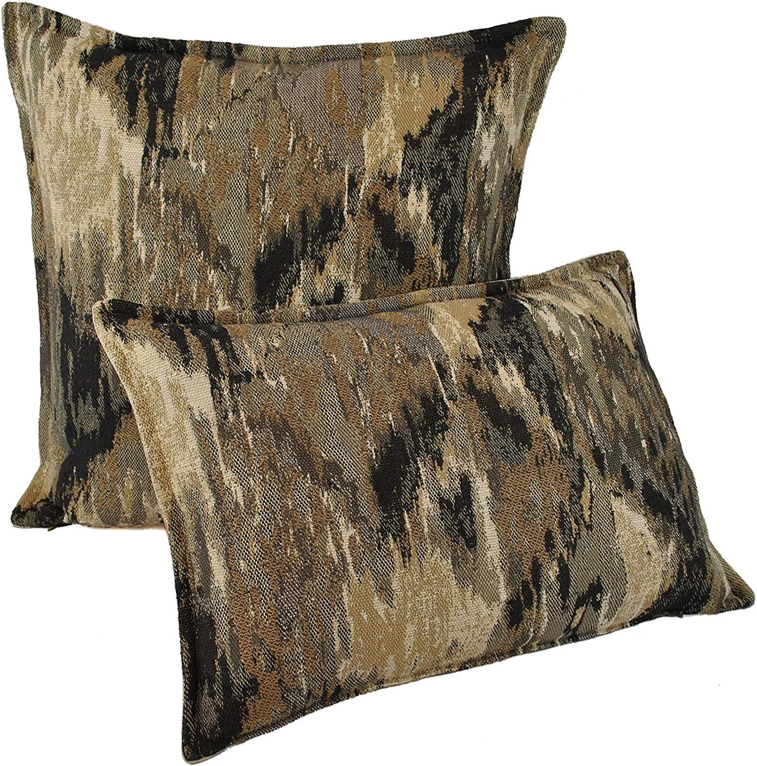 Down Alt Throw Pillows (Set 2) Color Abstract Traditional