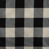 13 Inch Valance Black Geometric Modern Contemporary Polyester Blend