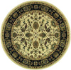Unknown1 Blooming Garden Area Rug 3'6" X 5'6" Ivory Floral Botanical Casual Rectangle Natural Fiber Wool Contains Latex
