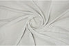 Slight Chevron Soft Gray Throw Blanket Fringe Grey Geometric Farmhouse Mid Century Modern Cotton Handmade