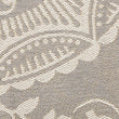 Light Grey Polypropylene Area Rug (7'10 X 10') 7'10" 10' Medallion Transitional Rectangle Synthetic Latex Free Stain Resistant