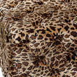 Unknown1 Colored Cotton Tufted Leopard Ottoman 24" X 19" 24 X 20 18 Color Solid Bohemian Eclectic Fabric