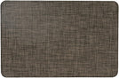Texture Anti Fatigue Mat Beige 20" X 30" Ivory Solid Casual Modern Contemporary Transitional Rectangle Polyester Synthetic Latex Free Cushioned Non