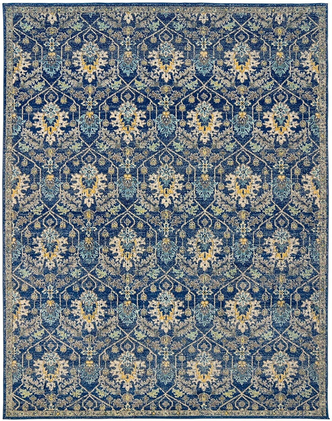 Blue Area Rug (5'3" X 7') Gertmenian 5' 7' Oriental