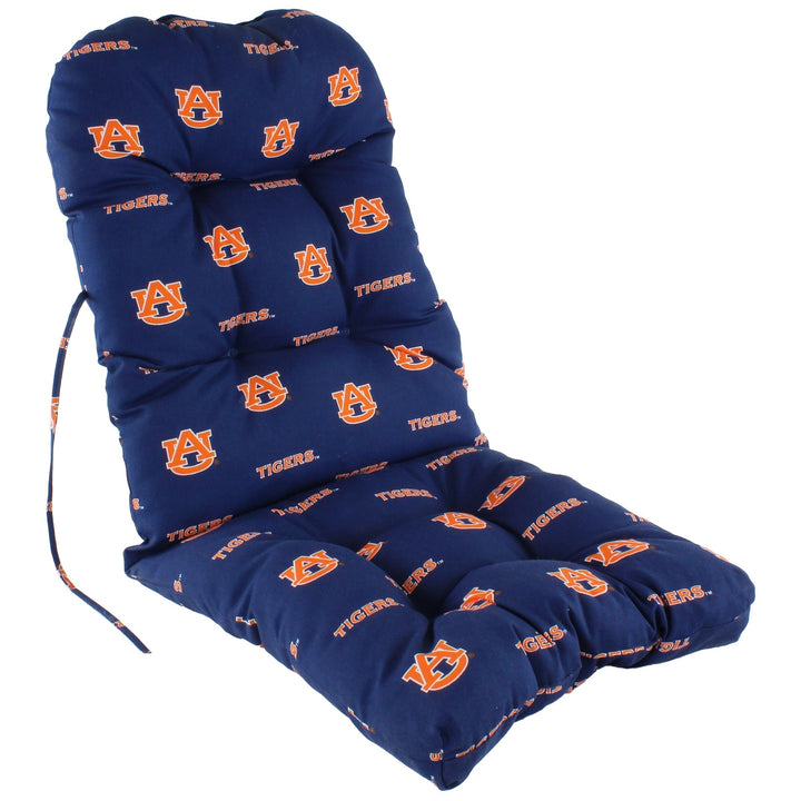 Auburn Tigers Adirondack Chair Cushion Multi Color Solid