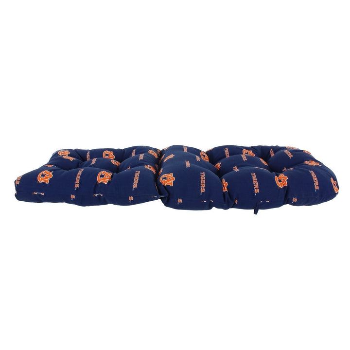 Auburn Tigers Adirondack Chair Cushion Multi Color Solid Casual Polyester Uv Resistant