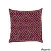 Southwest Theme Throw Pillow Geometric Bohemian Indian Medallion Diamond Pattern Pillows Ikat Jacquard Square Shape Cushion Headrest