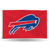 Nfl Bills Flag 60x36 Inches Football Themed Team Color Logo Outdoor Hanging Banner Flag Gift FanFan Merchandise Athletic Spirit Blue Red Nylon - Diamond Home USA