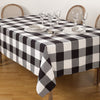 Oblong Plaid Tablecloth Cabin Lodge Theme Table Cloth Rugby Ljack Stripe Madras Tartan Pattern Square Checkered Design Checked