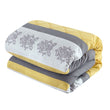 Embroidered Comforter Sheet Set Block Bedding Pintuck Puckered Bed Bag Master Bedroom Contemporary