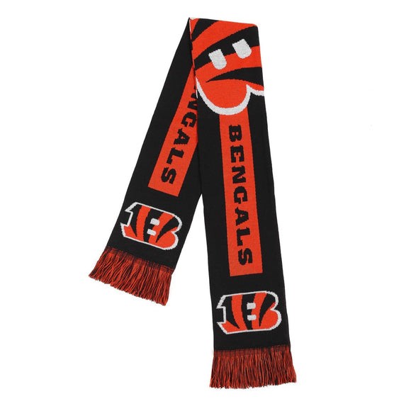 Nfl Bengals Adult Big Logo Scarf 59 X 6 5 Inches Football Themed Fashion Accessory Sports Patterned Team Logo Fan Merchandise Athletic Team Spirit Fan - Diamond Home USA