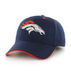 Mens NFL Broncos Cap Football Themed Hat Embroidered Team Logo Sports Patterned Team Logo Fan Athletic Team Spirit Fan Comfortable Blue Orange White - Diamond Home USA