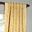 Damask Window Curtain Set Blackout Drape Bohemian Abstract Chic Thermal Insulated Contemporary Novelty Window Screen