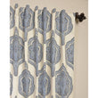 Arabesque Retro Damask Window Curtain Damask Baroque Ogee Mandala Betel leaf Floral Pattern Single Panel Room ening