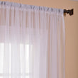 Girls Extra Wide Voile Sheer Curtain Single Panel Snow Window Drapes Kids Themed Blackout Rod Pocket Playful