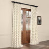 Girls Floral Printed Curtain Single Panel Window Drapes Kids Themed Flower Pattern Energy Efficient Lined Rod Pocket