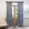 Window Curtain Set Floral Drapes Tropical Leaf Beach Pattern Blackout Thermal Insulated Drapery Energy Efficient