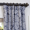 Window Curtain Set Floral Drapes Tropical Leaf Beach Pattern Blackout Thermal Insulated Drapery Energy Efficient