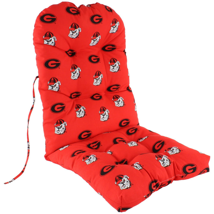 Georgia Bulldogs Adirondack Chair Cushion Multi Color