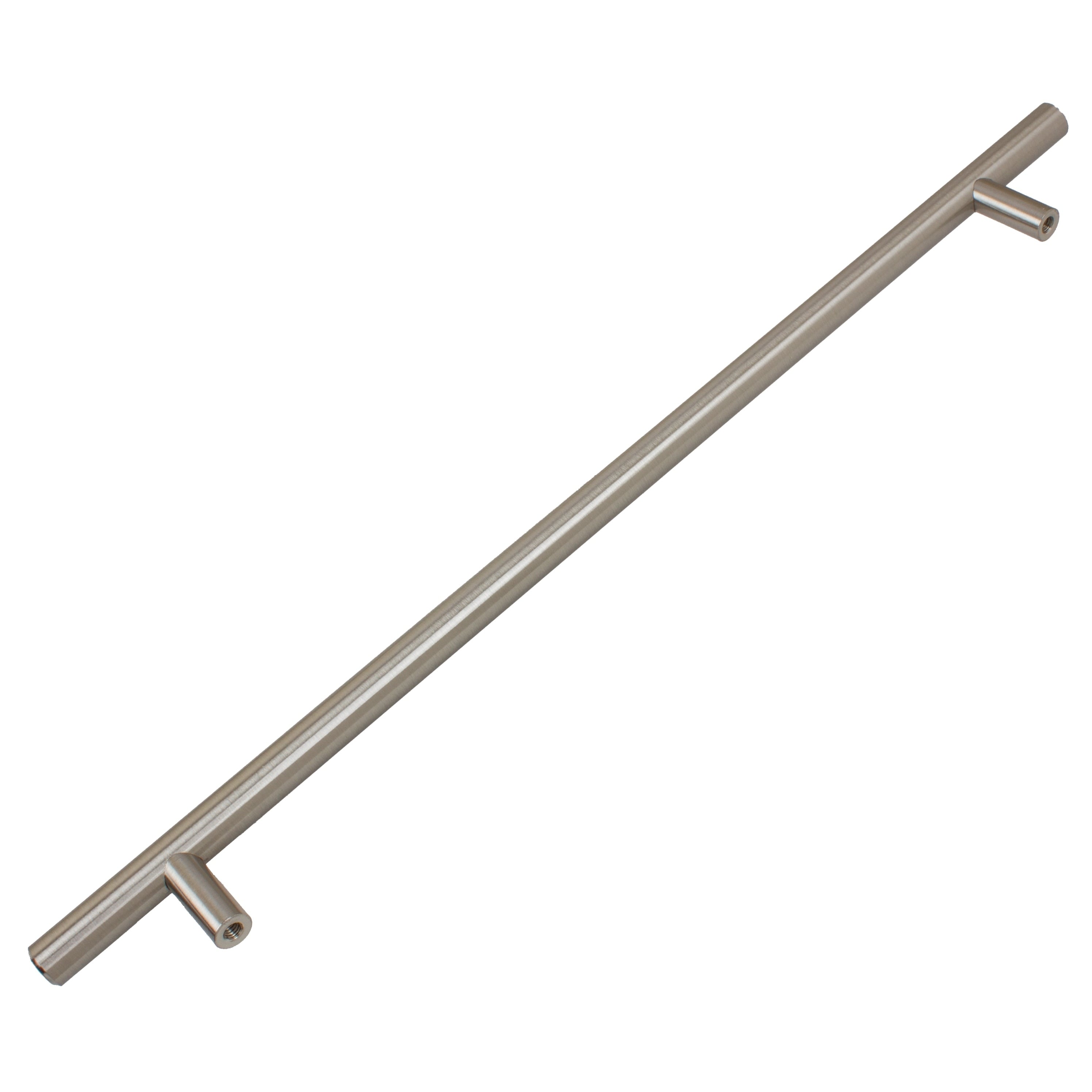 16-inch Solid Stainless Steel Finish 13 inch CC Cabinet Bar Pulls (Pack of 10) Grey Metal Nickel - Diamond Home USA