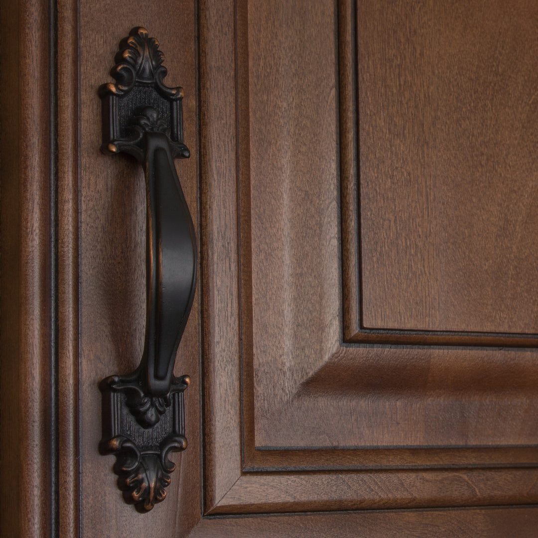 3.5-inch Oil-rubbed Bronze Cabinet Pulls (Case Of 25) Brown Finish