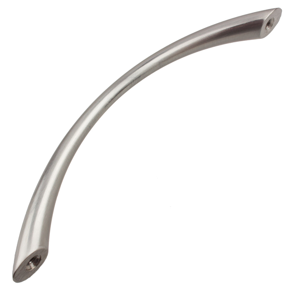 5-inch Satin Nickel Cabinet Loop Pulls (Case of 10) Grey Metal Finish