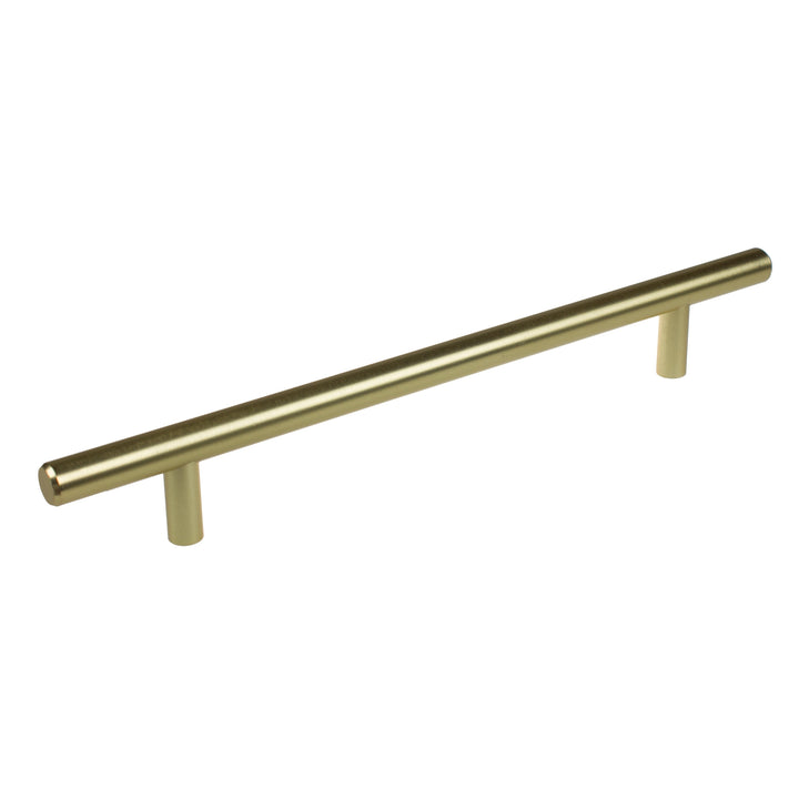 7-inch CC Solid Satin Gold Cabinet Bar Pulls (Pack of 25)