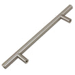 8-inch Solid Stainless Steel Finished Cabinet Bar Pulls (Case Of 25) Grey Metal Nickel Finish - Diamond Home USA