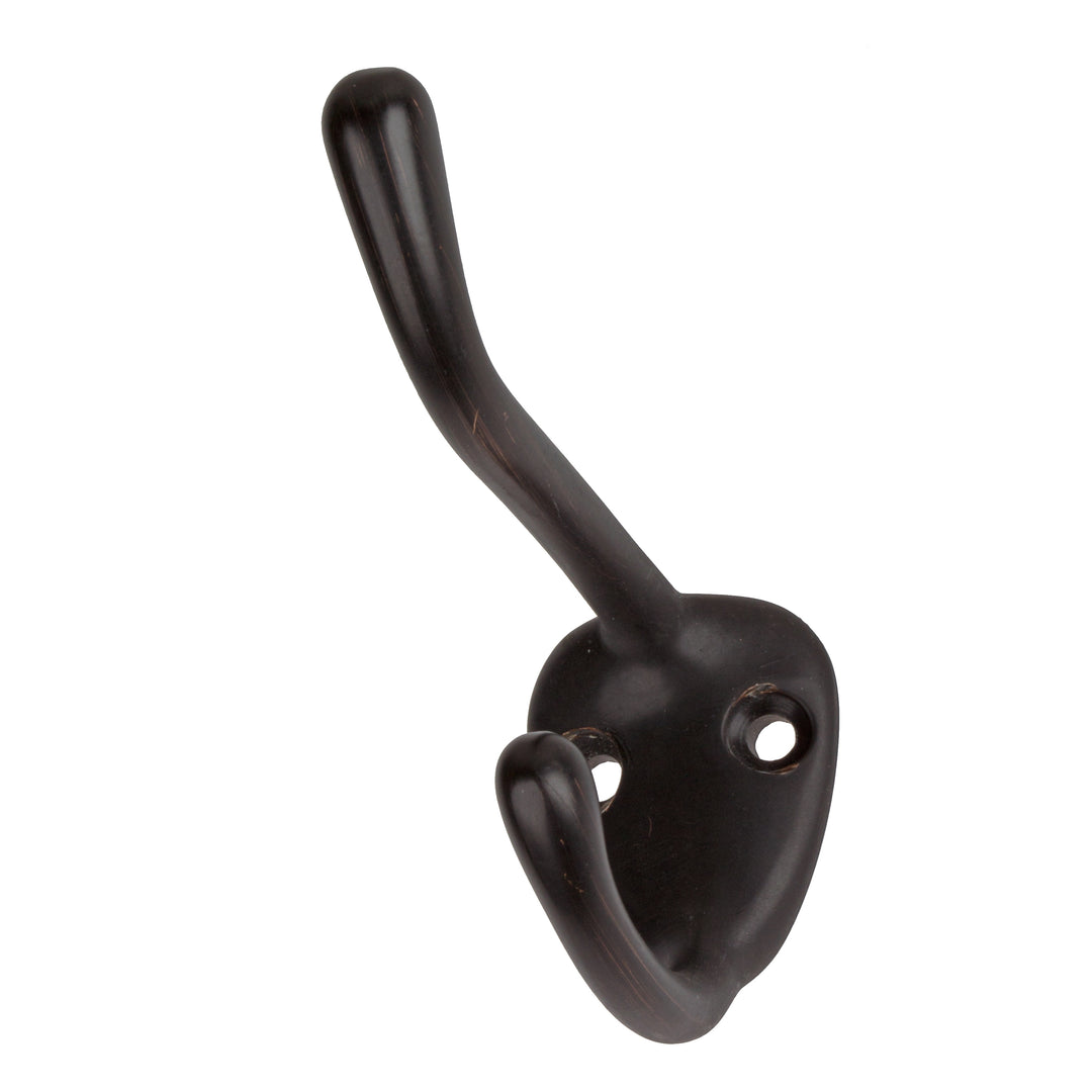 Oil Rubbed Bronze Double Robe and Coat Hooks (Pack of 10)