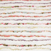 Ruffled Floral Patchwork Quilt Horizontal Flower Stripes Shabby Chic Bright Florals Striped Patch