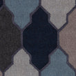 5 X 76 Geometric Moroccan Trellis Wool Area Rug Hand Tufted Casual Contemporary Patterned Fancy Unique Indoor Bathroom Entryway Kitchen Rectangular Accent Carpet