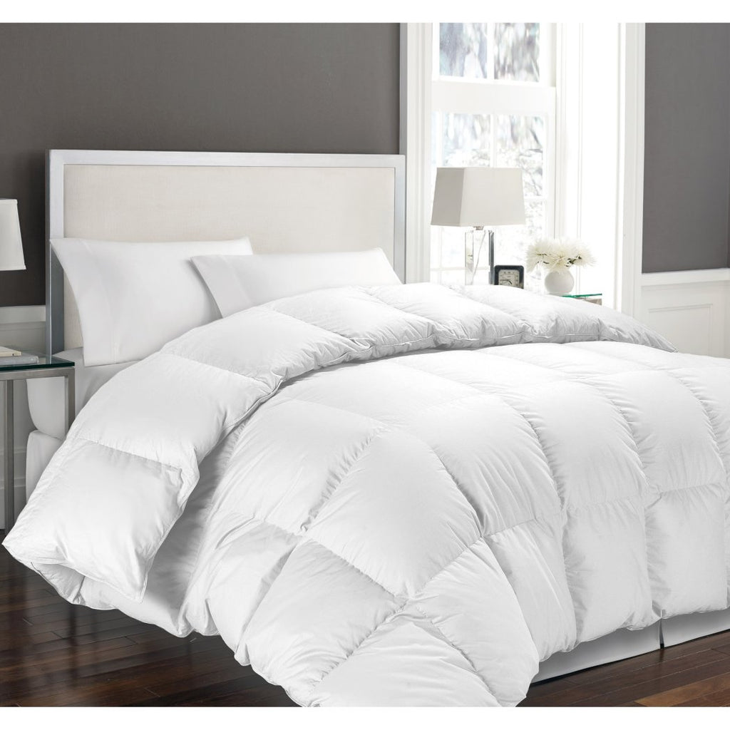 Luxurious Comforter Stylish High Class Bedding Baffle Bo Egyptian Cotton Down Alternative Type Hypoallergenic Extra Warmth Fancy