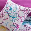 Girls Floral Themed Comforter Set Pretty Abstract Flower Pattern Summer Bedding Flowers Lavendar