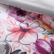 Girls Floral Themed Comforter Set Pretty Abstract Flower Pattern Summer Bedding Flowers