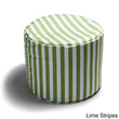 Round Shape Ottoman ABS Polyester Simple Pattern Traditional Type Assemble Stylish Endlessly Versatile Eco Friendly