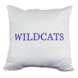 Kansas State Wildcats 16 Inch Decorative Throw Pillow Multi Color Sports Traditional Polyester One Single Reversible - Diamond Home USA