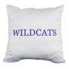 Kansas State Wildcats 16 Inch Decorative Throw Pillow Multi Color Sports Traditional Polyester One Single Reversible - Diamond Home USA