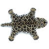 2' x 3' Color Black Spoted Leopard Skin Shape Area Rug Wool Cotton Animal Wild Africa Safari Lively Wilderness Charming Unique Majestic Indoor Living - Diamond Home USA
