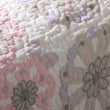 Girls Floral Theme Quilt Pretty Geometric Medallion Daisy Flower Bedding Girly Polka Dot Themed Pattern