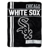 46" X 60" MLB White Sox Throw Blanket Baseball Themed Bedding Sports Patterned Team Logo Fan Merchandise Athletic Team Spirit Fan Ballpark Micro - Diamond Home USA