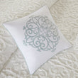 Medallion Floral Pattern Comforter/Cal Set Elegant Rich Bohemian Tufted Flowers Textural Design Soft Cozy Luxurious Bedding Supreme